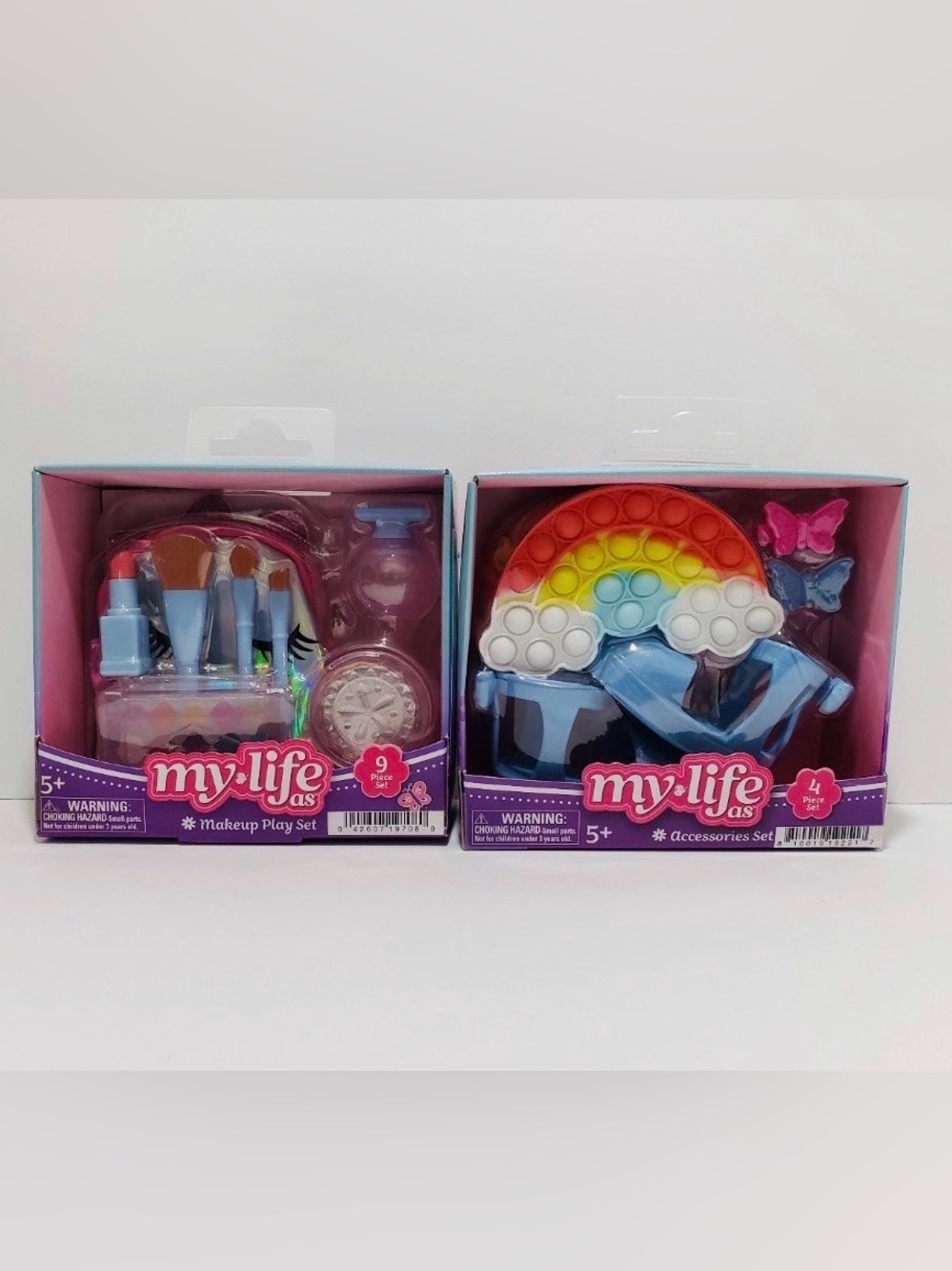 🆕 My Life As Makeup Play Set & Fidget Purse With Shoes Accessories Set For Dolls